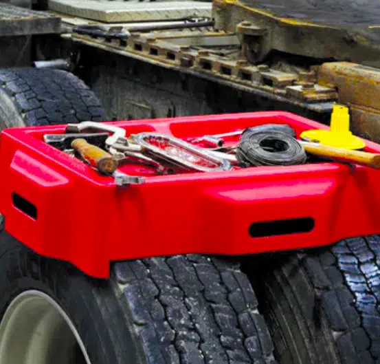 Blaine Bros - dual wheel tool box